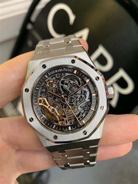 audemars piguet royal oak skeleton stainless steel price|audemars piguet skeleton stainless steel.